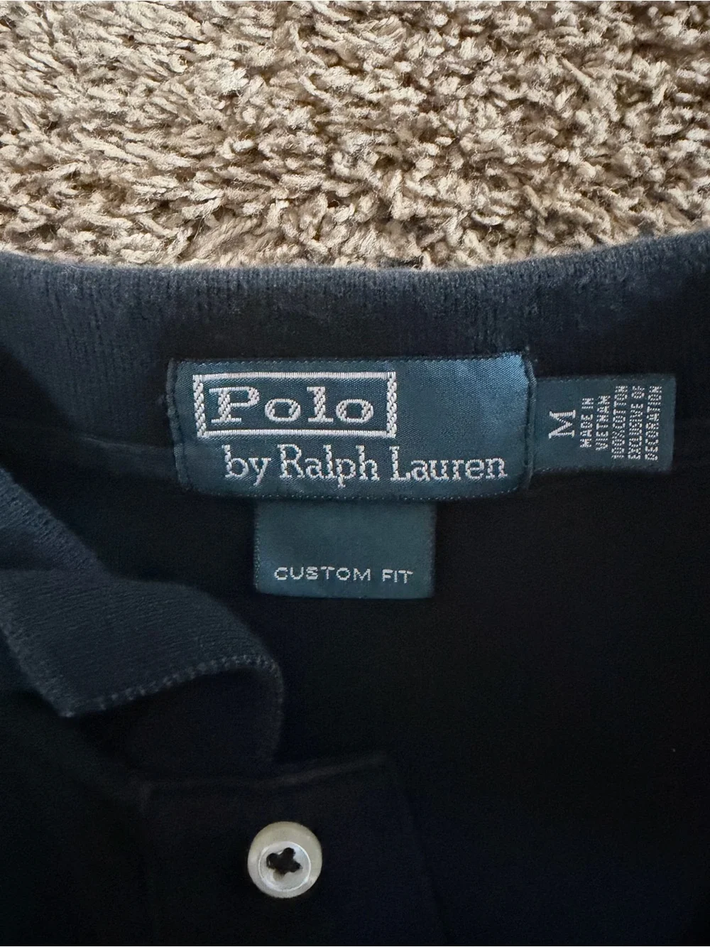 Polo Ralph Lauren Black Polo